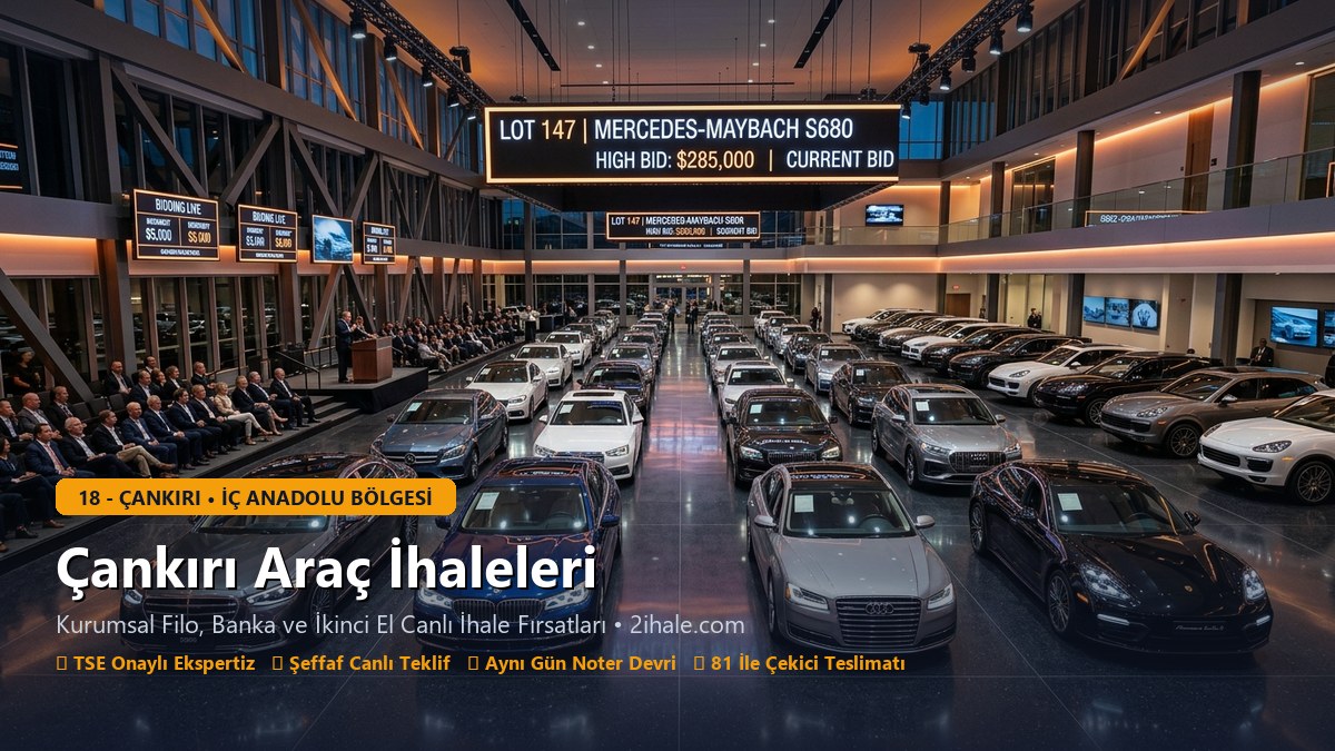 Çankırı Araç İhaleleri - 2ihale.com