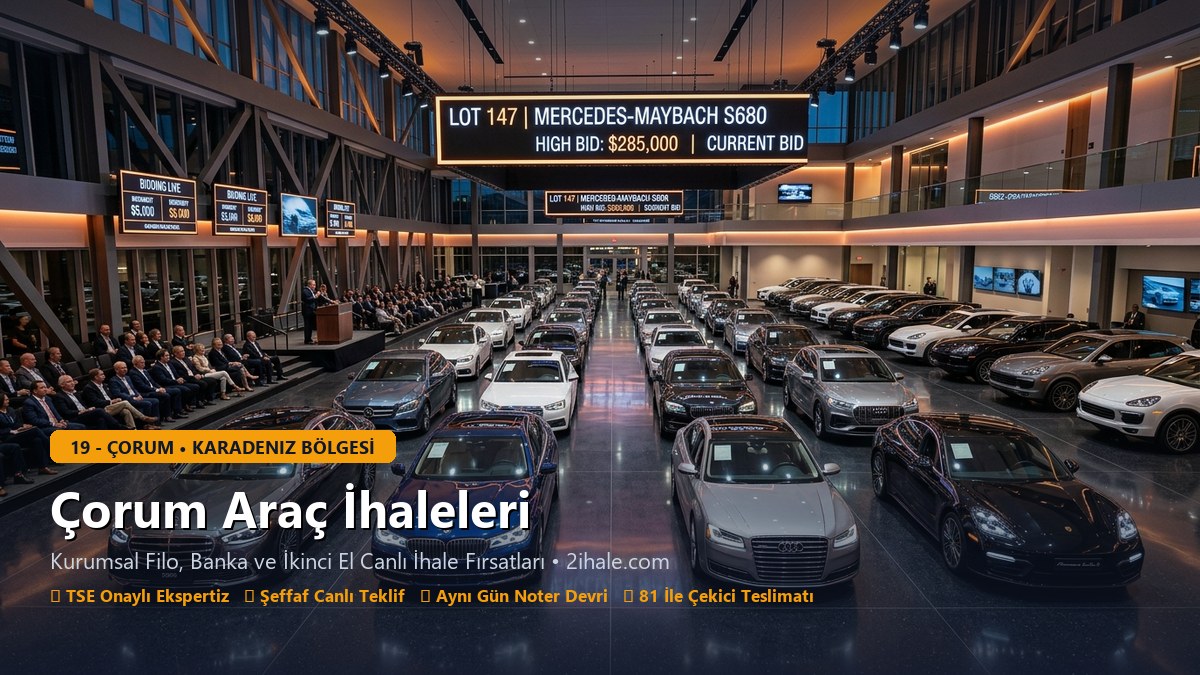 Alaca Araç İhaleleri - Çorum