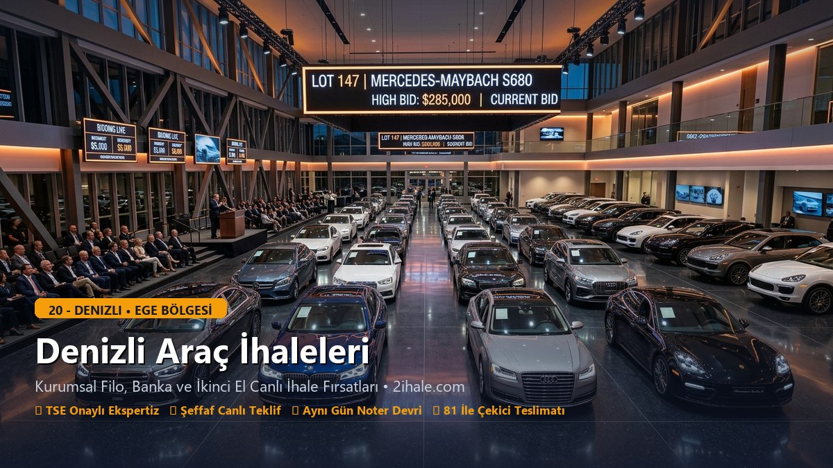 Denizli Araç İhaleleri - 2ihale.com