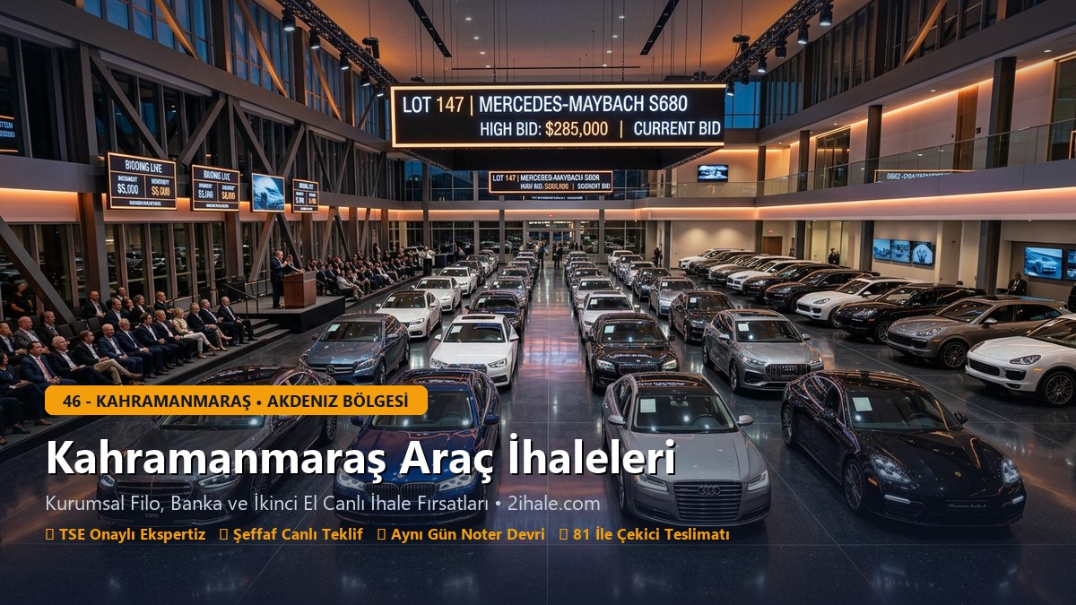 Çağlayancerit Araç İhaleleri - Kahramanmaraş