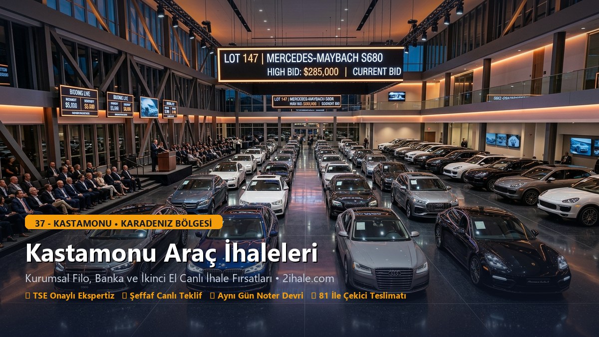 Cide Araç İhaleleri - Kastamonu