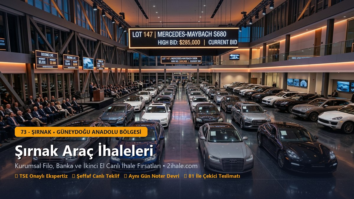 İdil Araç İhaleleri - Şırnak